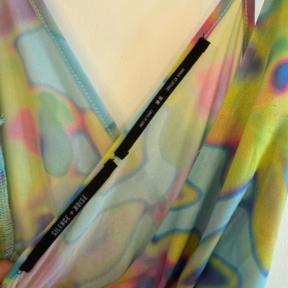 Mesh Ruffle Mini Dress - Picture 5 of 5